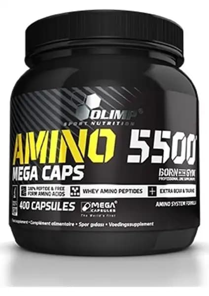 Olimp Amino 5500 Kas Gelişimi ve Performans Artırıcı Yüksek Kaliteli Takviye