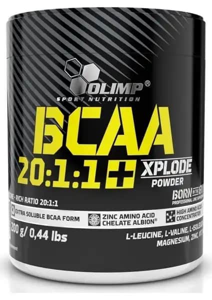 Olimp BCAA 2011 + Xplode Powder: Kas Gelişimini Destekleyen Güçlü Amino Asit Takviyesi
