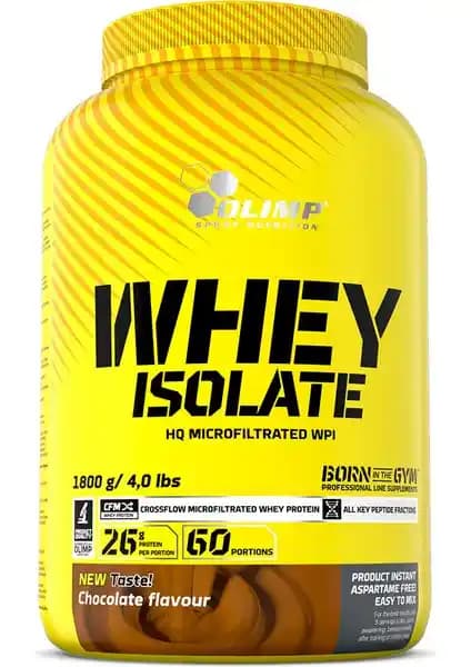 Olimp Whey Isolate Protein Çikolata Aromalı 1800 Gr Sporcular ve Sağlıklı Yaşam İçin Uygun