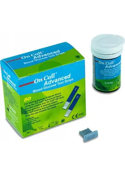 On Call Advanced Glikoz Ölçüm Stribi ile Güvenilir ve Kolay Diyabet Takibi