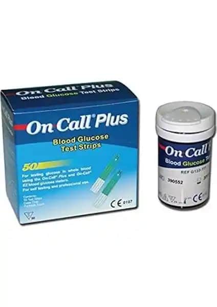 On Call Plus Ölçüm Çubuğu Strip 50 Adet Güvenilir Diyabet Takip Çözümü