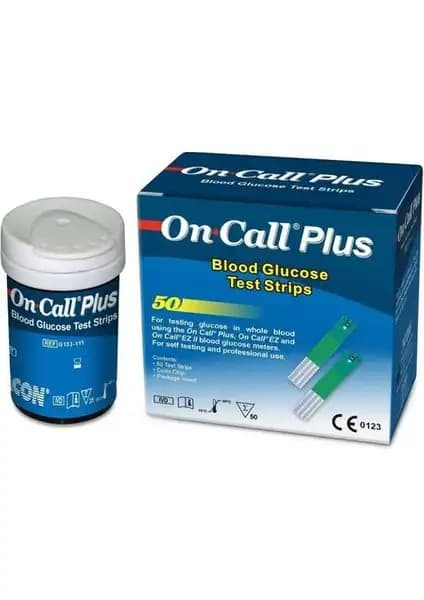 On Call Plus Şeker Ölçüm Test Stribi: Güvenilir ve Pratik Diyabet Takip Çözümü