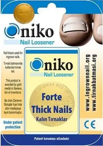 Oniko Tırnak Teli ile Kalın Tırnaklar ve Batık Problemlerine Etkili Çözüm