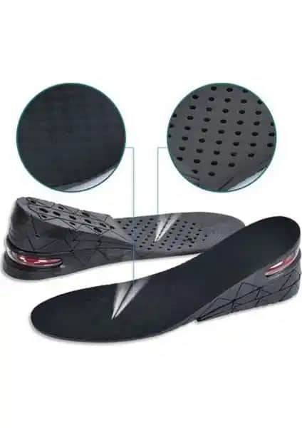 Optana Unisex Hava Yastıklı 7cm Gizli Boy Uzatıcı Tabanlık: Pratik ve Gizli Yükseklik Artırıcı Çözüm