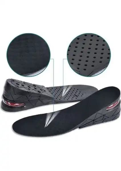 Optana Unisex Hava Yastıklı 7cm Gizli Boy Uzatıcı Tabanlık: Pratik ve Gizli Yükseklik Artırıcı Çözüm