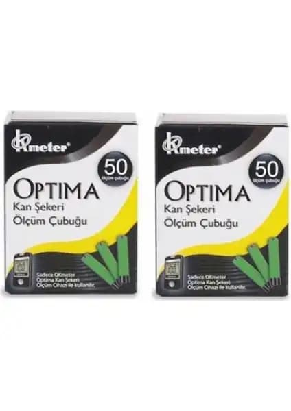 Optima Strip X 2 Kutu Kan Şekeri Ölçüm Stripleri Güvenilir ve Kolay Kullanım Sağlar