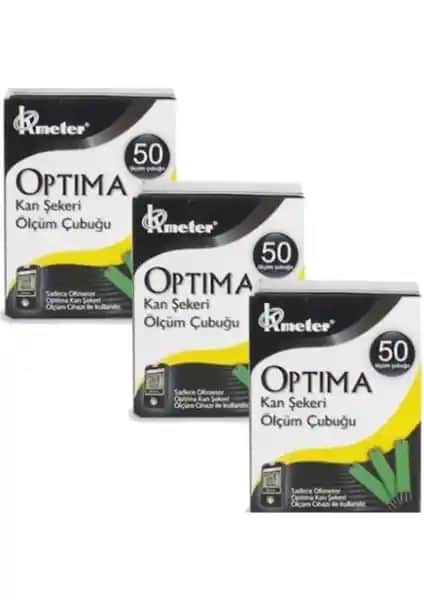 Optima Strip X 3 Kutusu Kan Şekeri Ölçüm Çözümünüz Güvenilir ve Hızlı Performans Sağlar