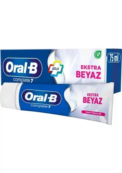 Oral-B Complete 7 Ekstra Beyaz Diş Macunu: Güçlü ve Etkili Diş Beyazlatma ve Koruma Ürünü
