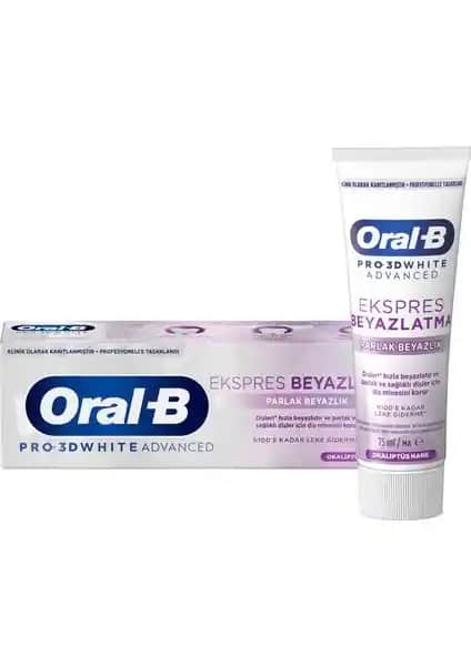 Oral-B Pro 3D White Advanced Ekspres Beyazlık Diş Macunu İncelemesi ve Kullanıcı Yorumları