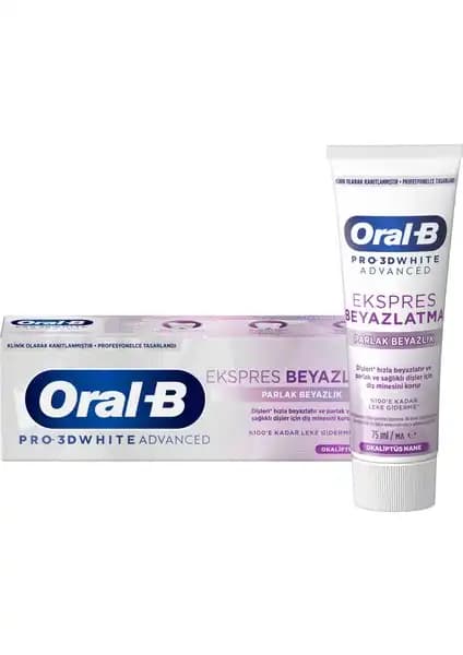 Oral-B Pro 3D White Advanced Ekspres Beyazlık Diş Macunu İncelemesi ve Kullanıcı Yorumları