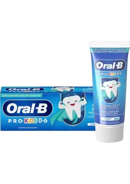 Oral-B Pro Kids Güçlü Dişler Diş Macunu: Çocuklar İçin Güvenilir ve Etkili Temizlik Çözümü