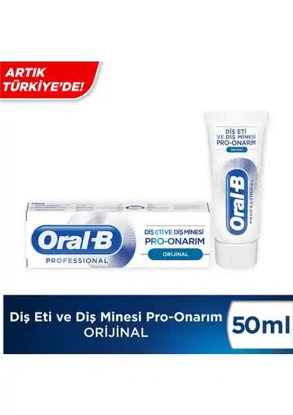 Oral-B Professional Diş Eti ve Minesi Onarım Ürünü ile Ağız Sağlığınızı Güçlendirin