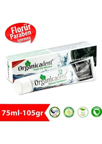 Organicadent Aktif Karbonlu Doğal Diş Macunu: Güvenli ve Doğal Diş Bakımında Yeni Tercih