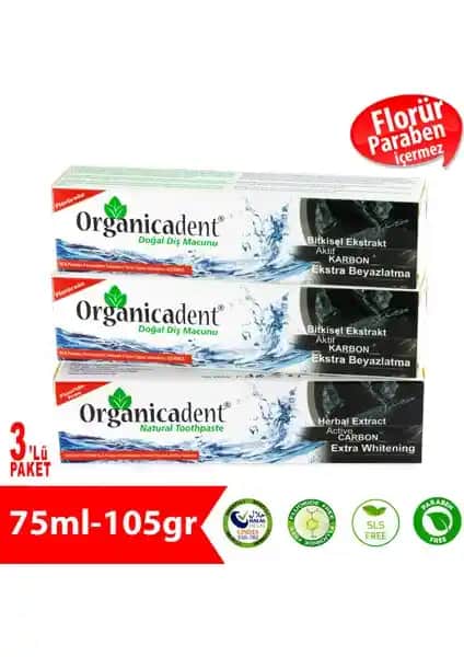 Organıcadent Aktif Kömürlü Doğal ve Helal Sertifikalı Diş Macunu Ürün Tanıtımı ve Özellikleri