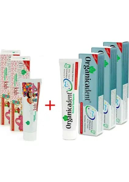 Organicadent Doğal Çocuk ve Yetişkin Diş Macunu Paketi İncelemesi
