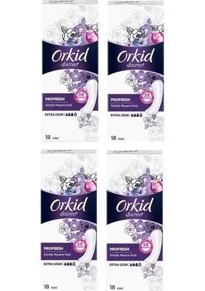 Orkid Discreet Profresh Günlük Mesane Pedi: Güvenilir ve Konforlu Günlük Kullanım Çözümü