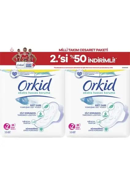Orkid Extra Hassas Koruma Pedleri: Güvenli ve Konforlu Günlük Kullanım İçin