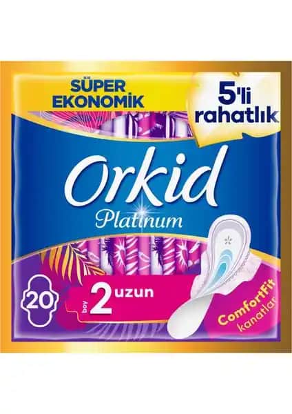 Orkid Platinum Hijyenik Ped: Yüksek Koruma ve Konfor Sunan Günlük ve Gece Pedleri