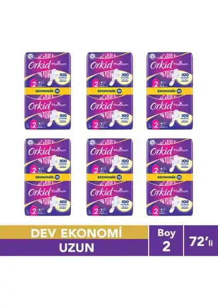 Orkid Platinum Hijyenik Pedler Günlük ve Gece Kullanımı İçin Güvenilir ve Konforlu Çözüm