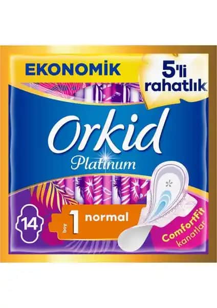 Orkid Platinum Normal Hijyenik Ped: Günlük Konfor ve Güvenlik İçin En İyi Seçenek