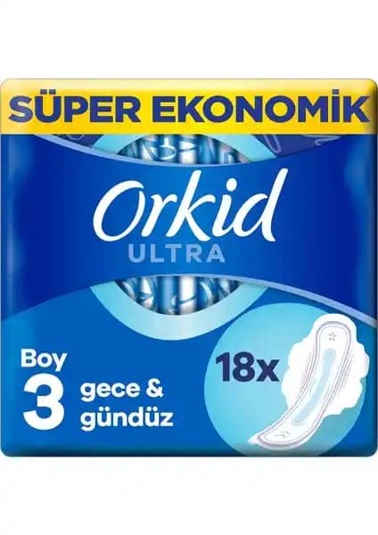 Orkid Ultra Ekstra Hijyenik Ped Gece Kullanımı İçin Güvenli ve Ekonomik Seçenek