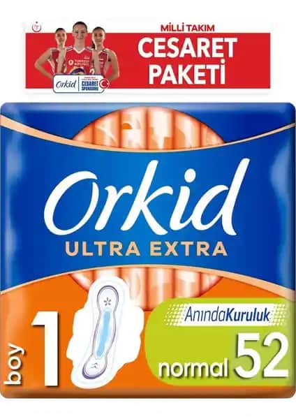 Orkid Ultra Extra Hijyenik Ped Günlük Kullanım İçin Güvenli ve İnce Tasarım