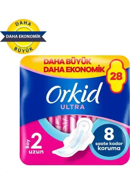 Orkid Ultra Uzun Hijyenik Pedler Günlük Rahatlık ve Güvenlik İçin Uygun Seçenek