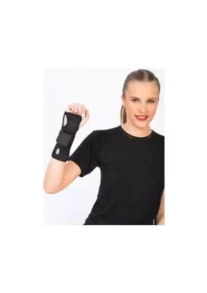Ortolife El Bilek Splinti Siyah: Yüksek Kaliteli Destek ve Ayarlanabilirlik Özelliği