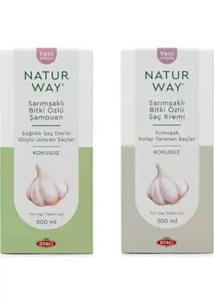 Otacı Naturway Sarımsaklı Bitki Özlü Şampuan ve Saç Kremi: Doğal Saç Bakımında Yeni Bir Dönem