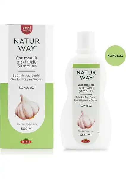 Otacı Naturway Sarımsaklı Şampuan ile Saç Sağlığınızı Doğal Yollardan Güçlendirin