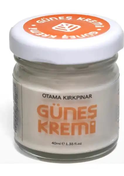 Otama Kırkpınar Çinko Mineralli Doğal Güneş Kremi 21 SPF: Doğa Dostu ve Etkili Güneş Koruması