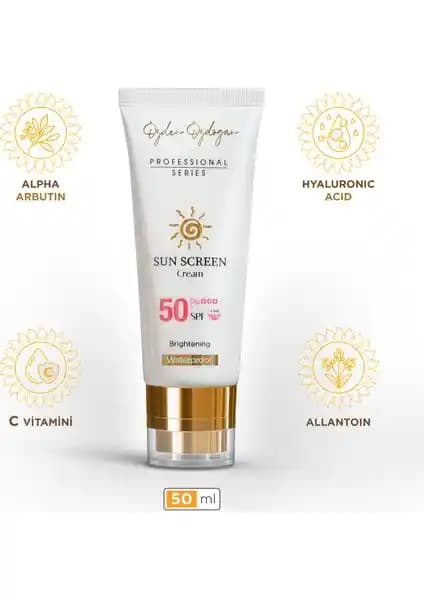 Özden Özdoğan Yüksek Korumalı SPF 50+ Güneş Kremi Leke Karşıtı ve Suya Dayanıklı