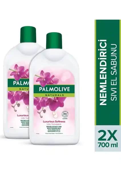 Palmolive Naturals Siyah Orkide İpeksi Yumuşaklık Nemlendirici Sıvı El Sabunu Günlük Bakım İçin