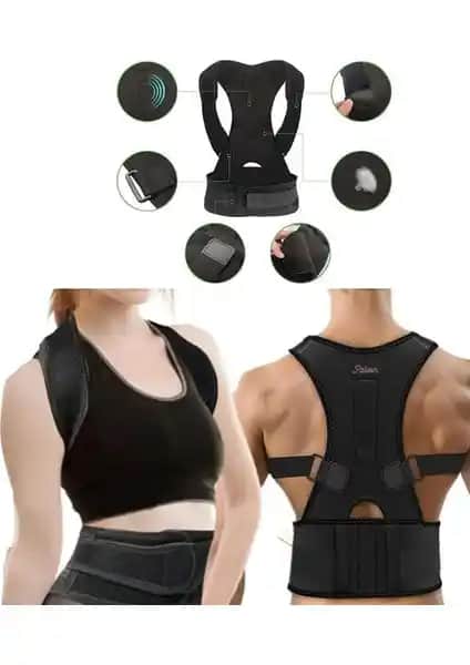 Palwin Erkek ve Kadınlar İçin Ayarlanabilir Sırt ve Omuz Duruş Korsesi Ürün Tanıtımı ve Özellikleri