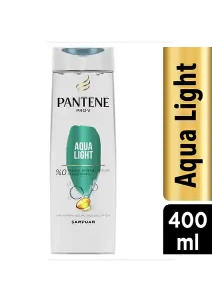 Pantene Aqualight 400 ml Şampuan İnce Telli ve Yağlı Saçlar İçin Hafif ve Temizleyici Bakım Ürünü
