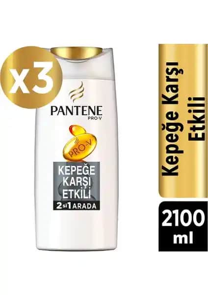 Pantene Kepeğe Karşı 2'si 1 Arada Şampuan ile Saçlarınızda Fark Yaratın