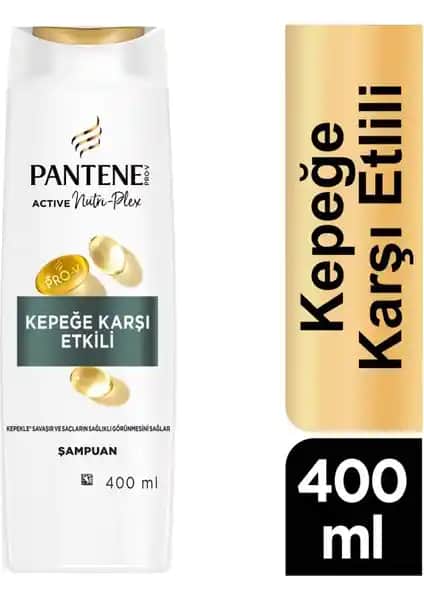 Pantene Kepek Karşıtı Şampuan 400ml: Saç Sağlığını Destekleyen Güçlü Bir Çözüm