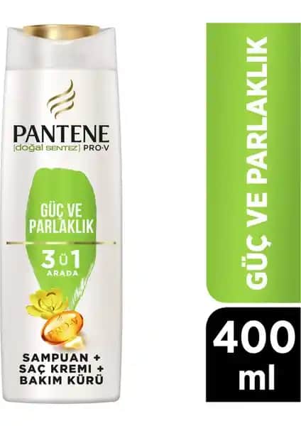 Pantene Pro-V Güç ve Parlaklık 3'ü 1 Arada Şampuan: Saçlarınız İçin Çok Yönlü Bakım Çözümü
