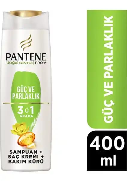 Pantene Pro-V Güç ve Parlaklık 3'ü 1 Arada Şampuan: Saçlarınız İçin Çok Yönlü Bakım Çözümü