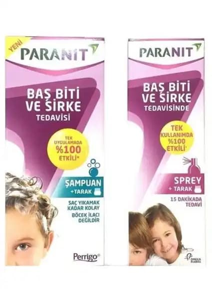 Paranit Saç Biti ve Sirke Tedavi Seti: Hızlı ve Güvenilir Bit Tedavisi Çözümü