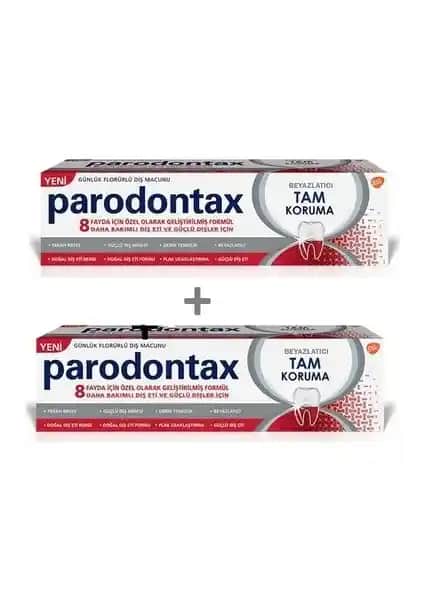 Parodontax Diş Macunu 75ml 2'li Set Güçlendirme ve Diş Eti Sağlığı Destekçisi