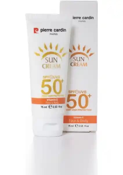Pierre Cardin Güneş Koruyucu Krem 50+ SPF ile Güçlü ve Nemli Cilt Bakımı