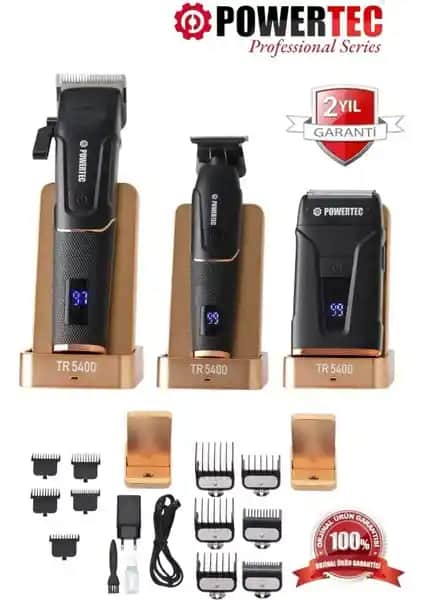 Powertec TR-5400 Çok Amaçlı Profesyonel Berber Tıraş Makinesi Özellikleri ve Kullanım Avantajları