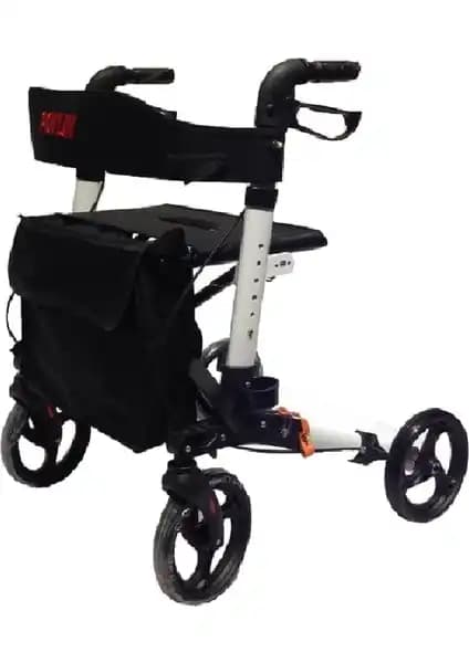 Poylin P-777 4 Tekerlekli Oturaklı Yürüteç: Güvenli ve Konforlu Mobilite Çözümü