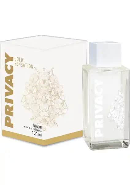 Privacy Gold EDT Bayan Parfüm: Hafif ve Kalıcı Kadın Aroması, Günlük ve Akşam Kullanımı İçin