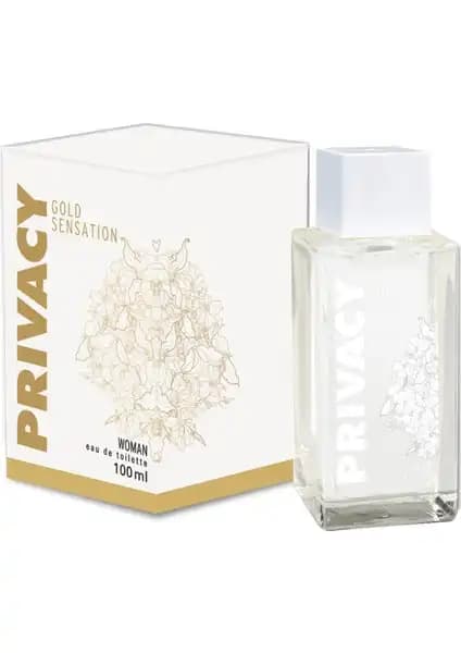 Privacy Gold EDT Bayan Parfüm: Hafif ve Kalıcı Kadın Aroması, Günlük ve Akşam Kullanımı İçin
