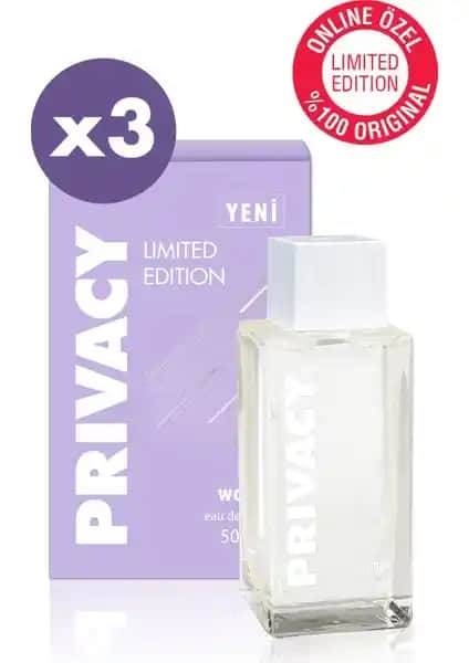 Privacy Women Limited Edition Edt Kadın Parfümü Zarif ve Çekici Koku Deneyimi