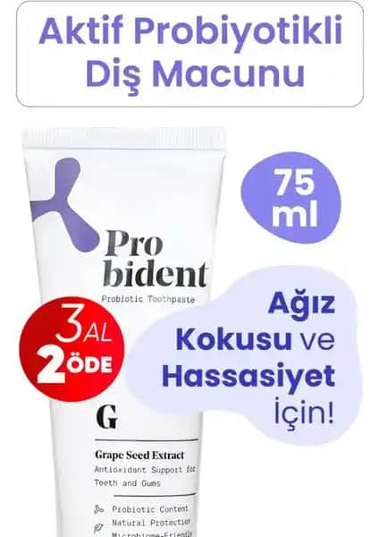 Probident Aktif Probiyotik Diş Macunu ile Sağlıklı ve Parlak Gülüşler İçin Bilimsel Çözüm