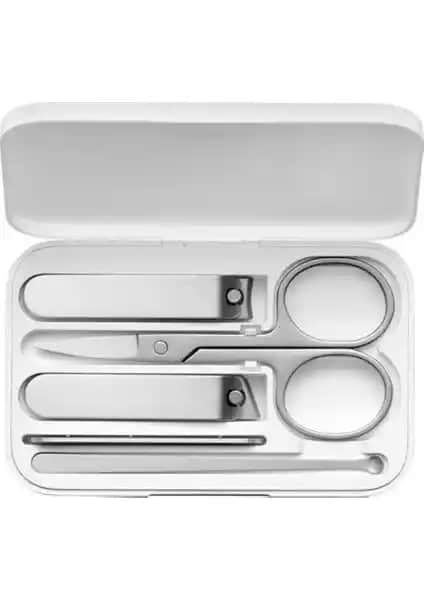 Profesyonel Paslanmaz Çelik Tırnak Makası 5'li Set ile Evde Güvenli Tırnak Bakımı