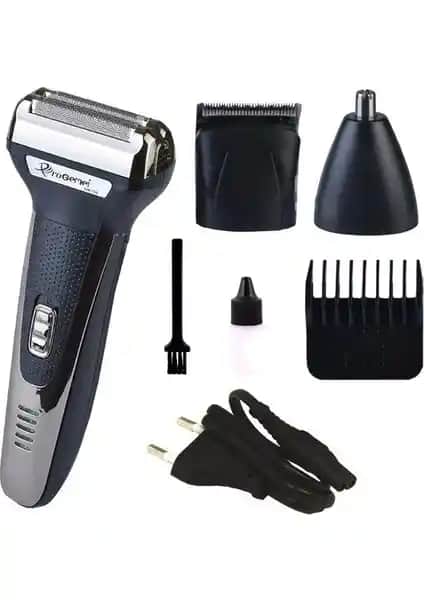 Progemei GM-598 3'ü 1 Arada Traş ve Bakım Seti: Çok Fonksiyonlu ve Kullanıcı Dostu Cihaz